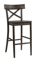 30 inch Brown Bar Stool W3788