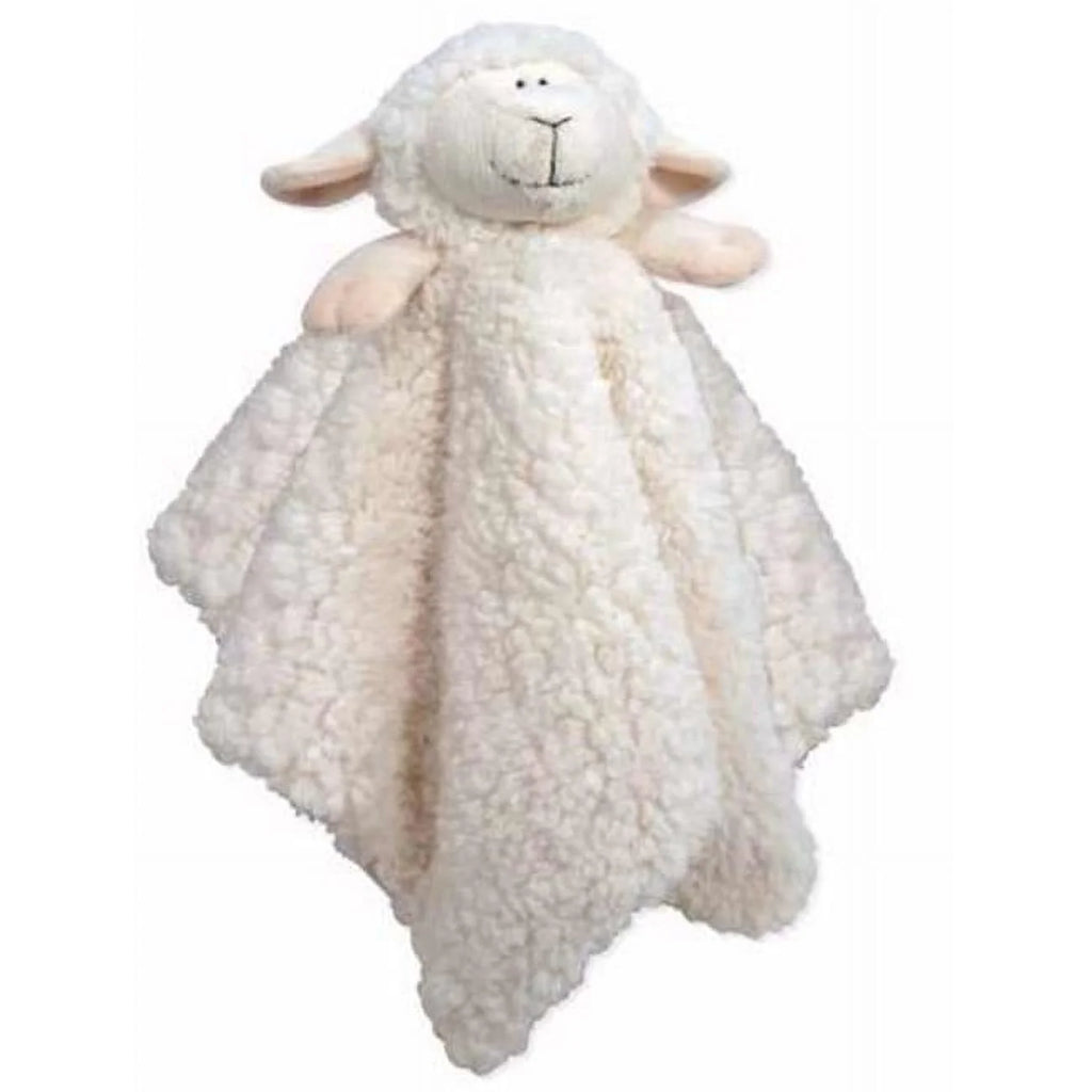 White Plush Lamb Blanket Toy K619