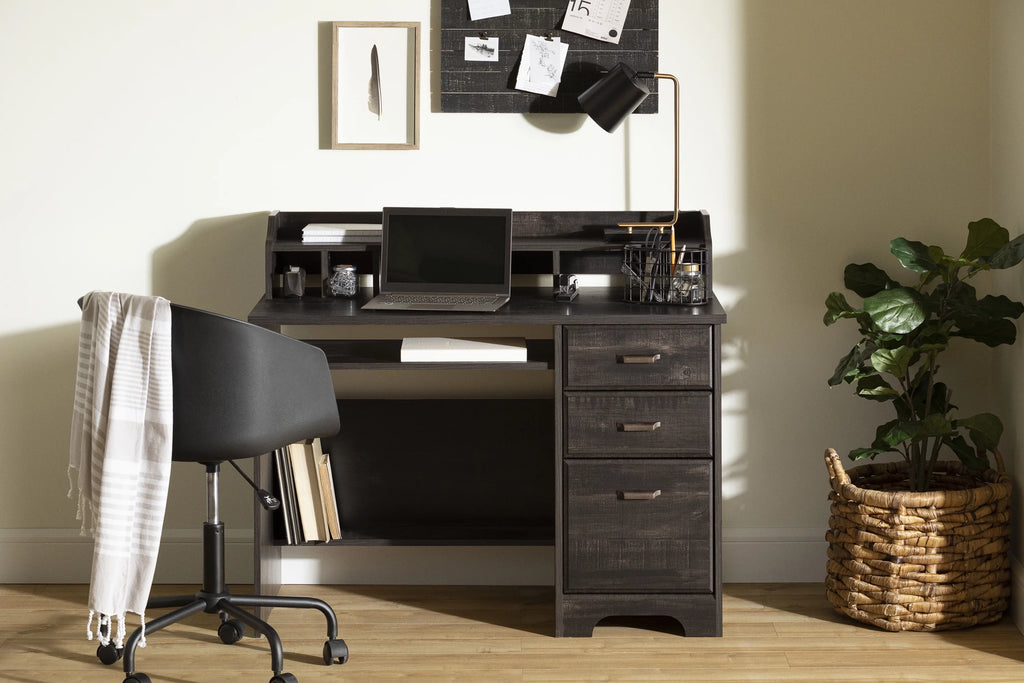 Computer Desk with Hutch U458179