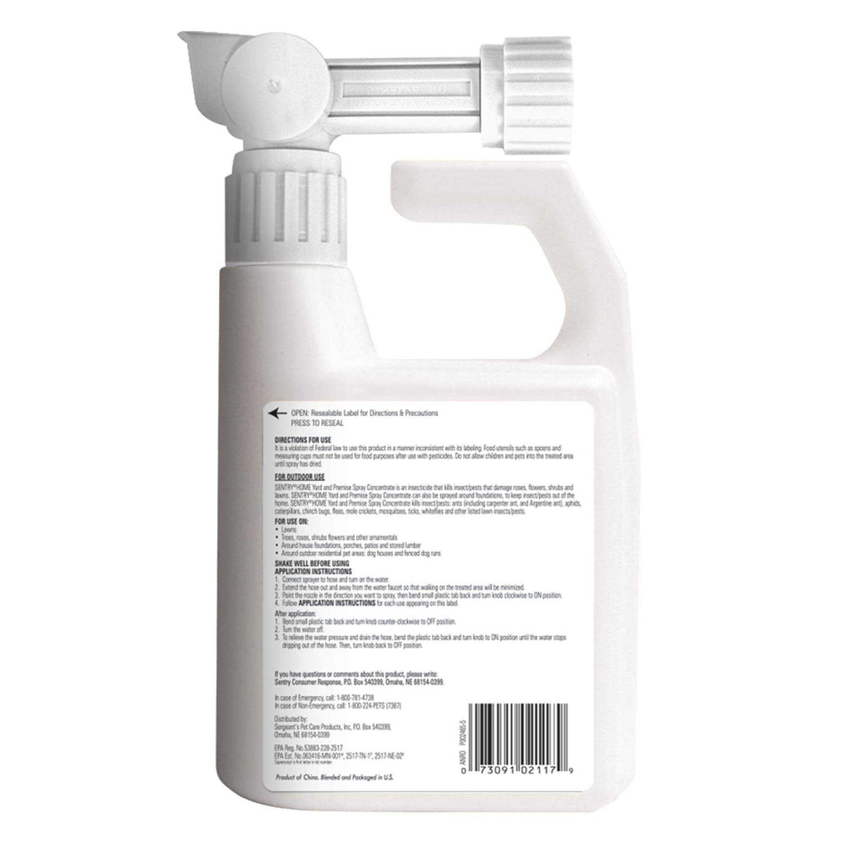 Yard Premise Spray Concentrate C12718