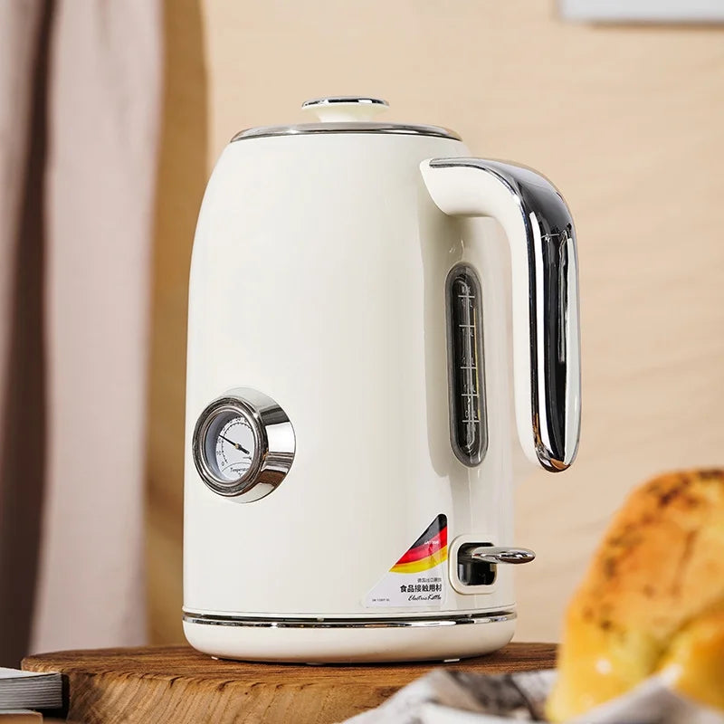 1.7L Stainless Steel Kettle with Temperature Gauge W63113