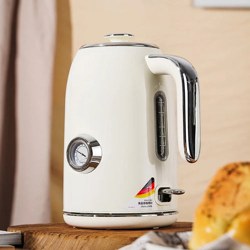 1.7L Stainless Steel Kettle with Temperature Gauge W63113