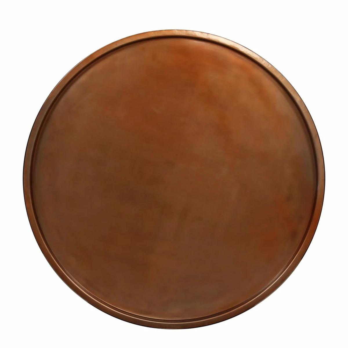 Solid Sheesham Wood and Steel Coffee Table E53668