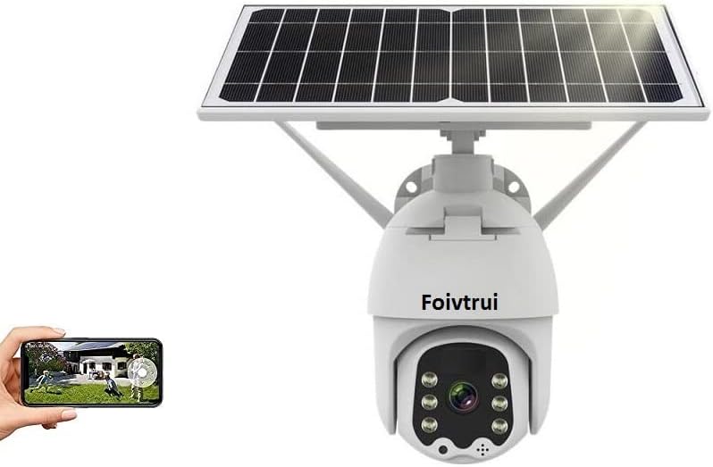 1080p Waterproof Solar Battery WiFi PTZ Camera K913278