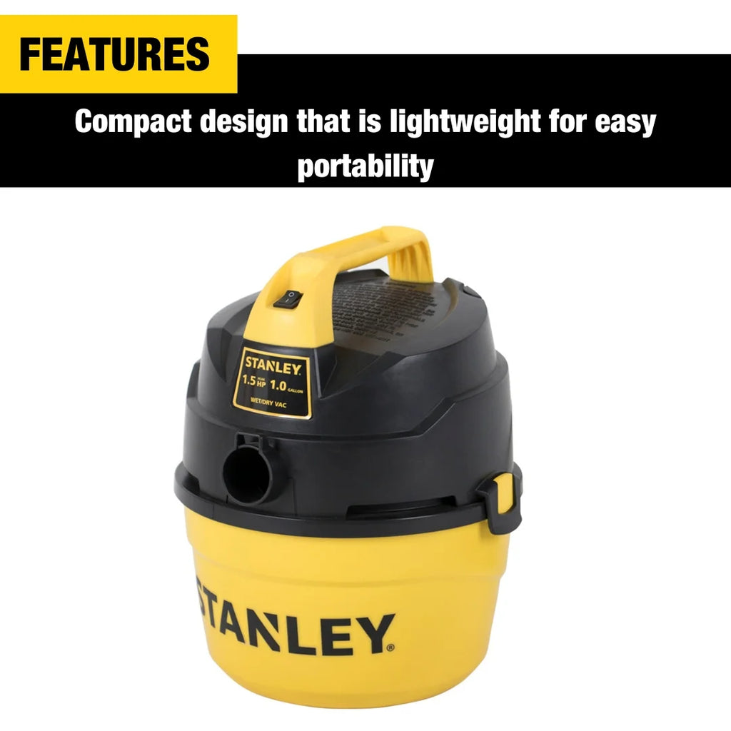 1.5 Peak HP 1 Gallon Portable Wet Dry Vac K546