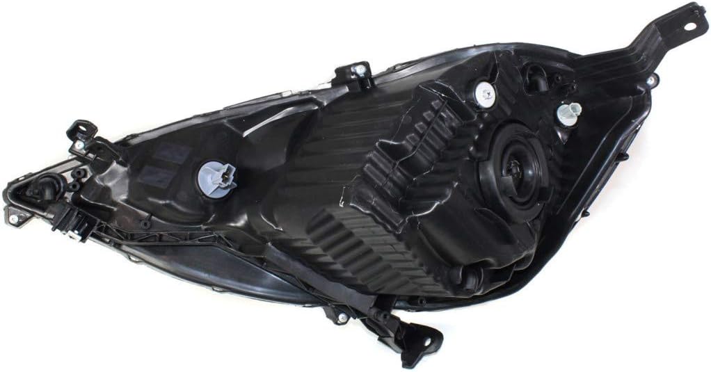 Passenger Side Headlight Assembly for Honda Fit 2009-2014 L364411