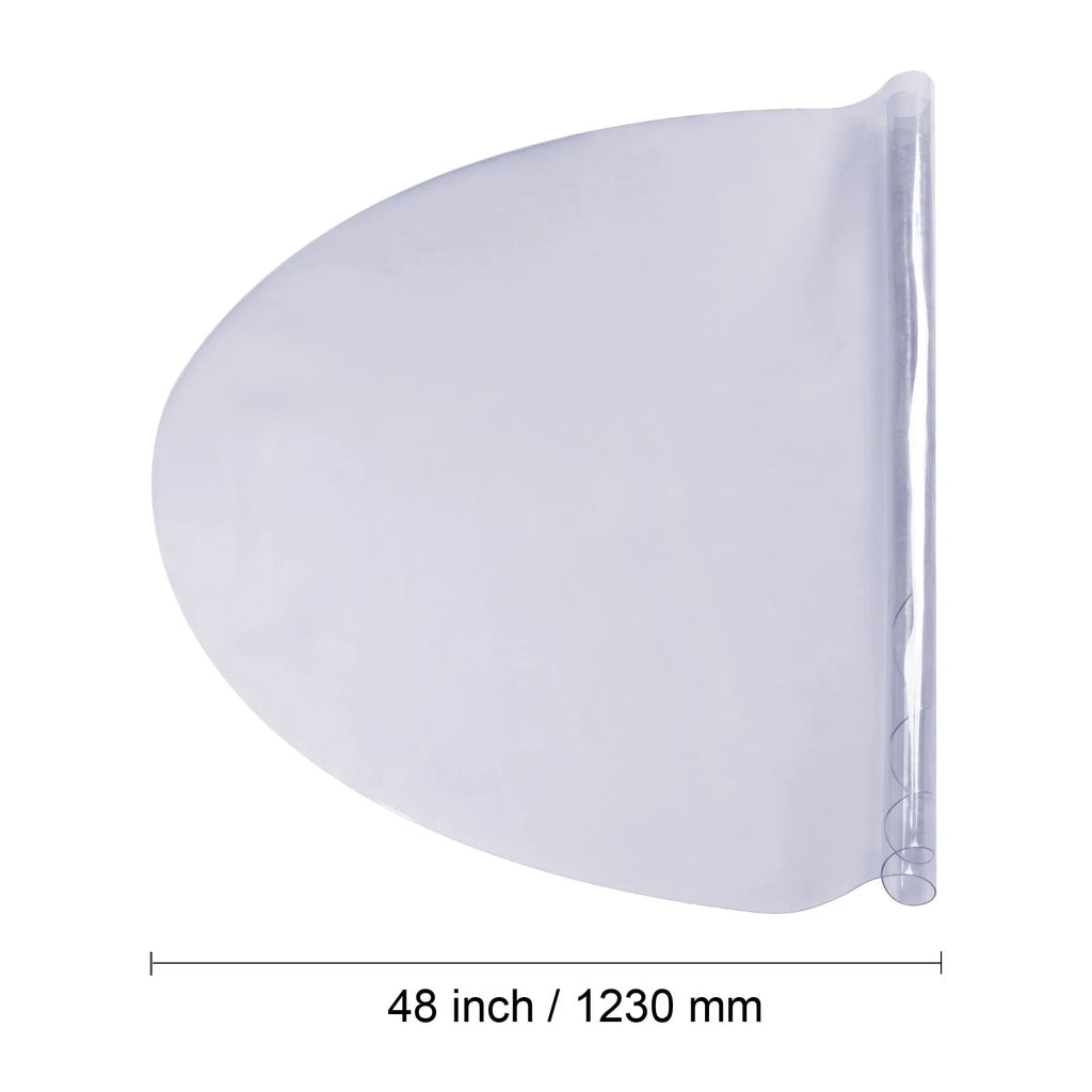 48 Inch Round Clear PVC Table Protector B761