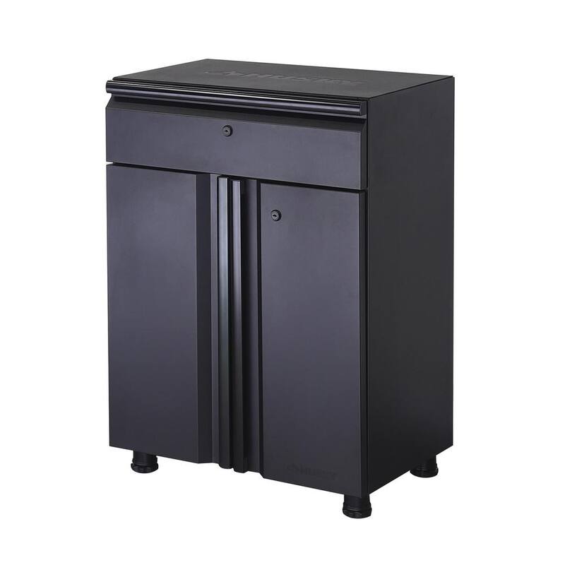 10-Piece Welded Steel Garage Storage System in Black C793