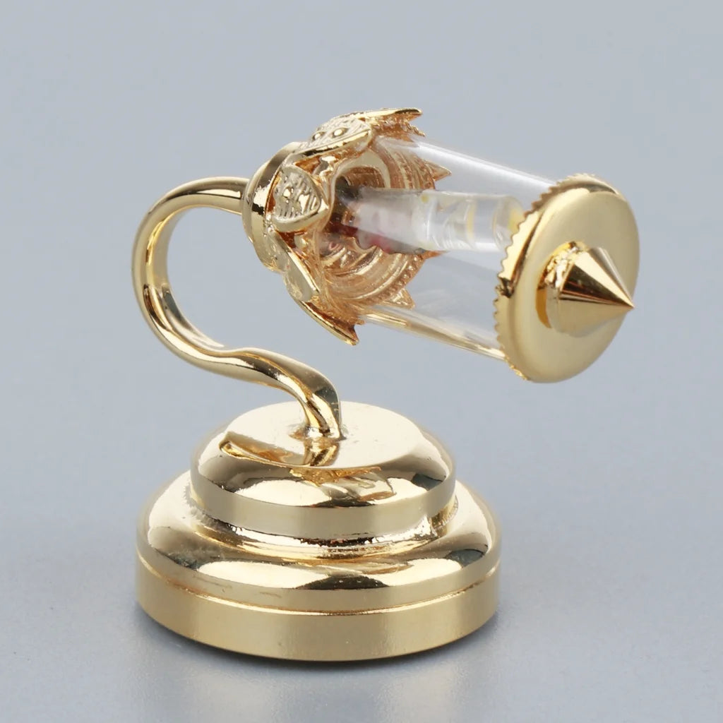 Golden Miniature Led Wall Sconces for Dollhouse V91861