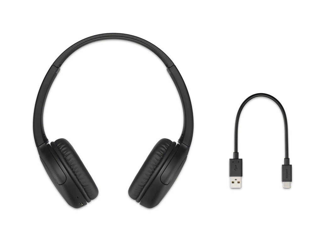 Wireless On-Ear Headphones with Mic Black Y61724