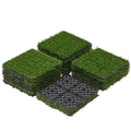 12''x 12'' 27pcs Artificial Grass Interlocking Turf Tile A821