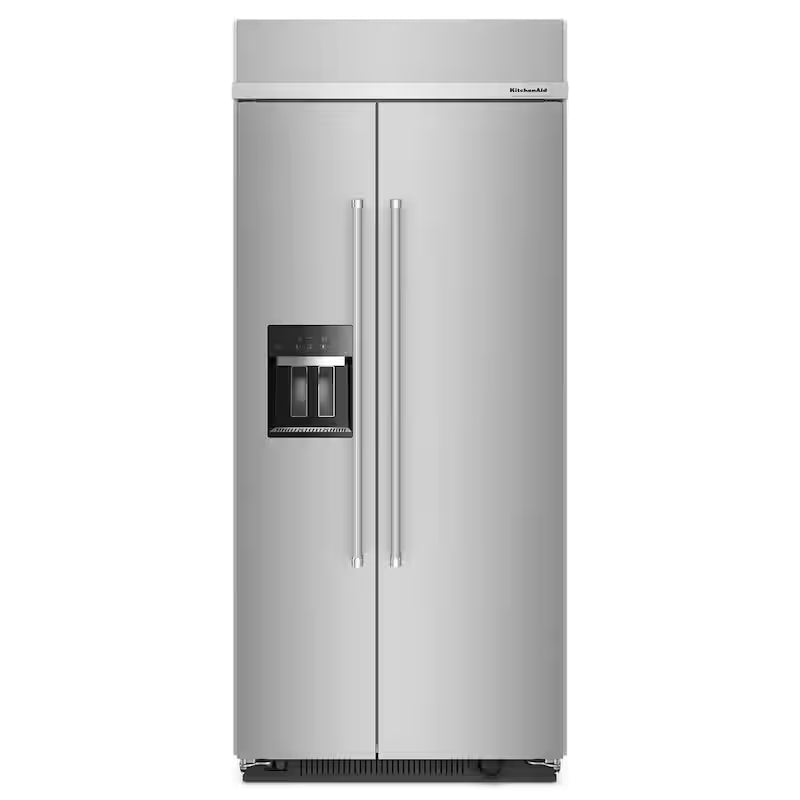 36 in. 20.8 cu. ft. Side-by-Side Refrigerator in Stainless Steel Y713715
