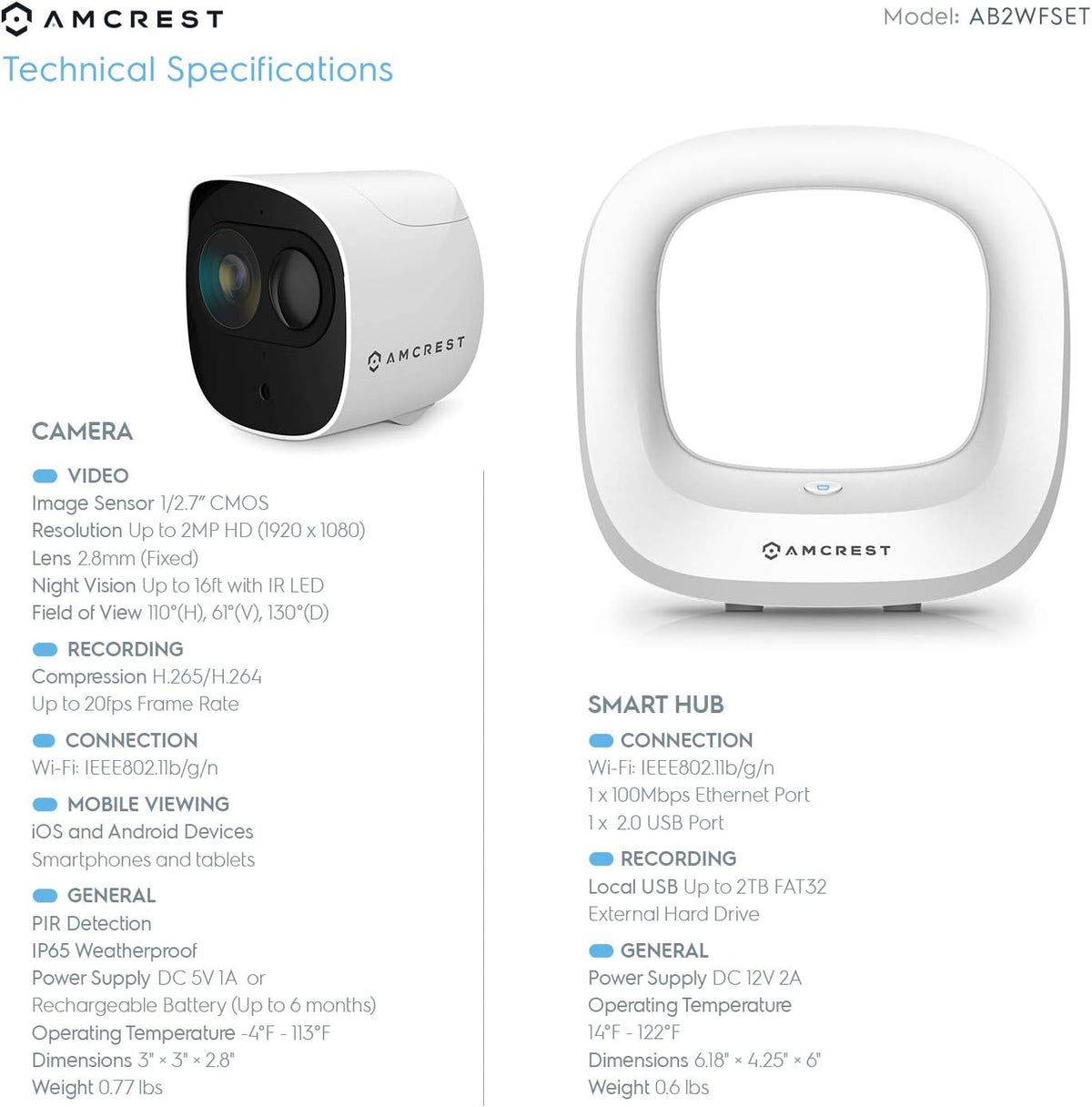 1080P Wireless Outdoor Security Camera System I681168
