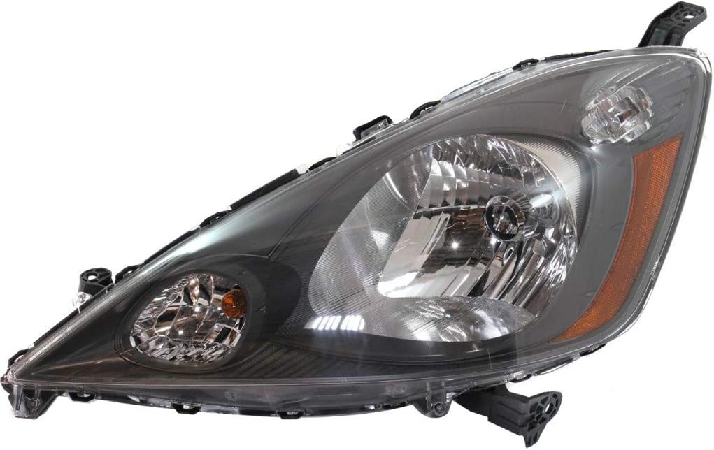 Passenger Side Headlight Assembly for Honda Fit 2009-2014 L364411