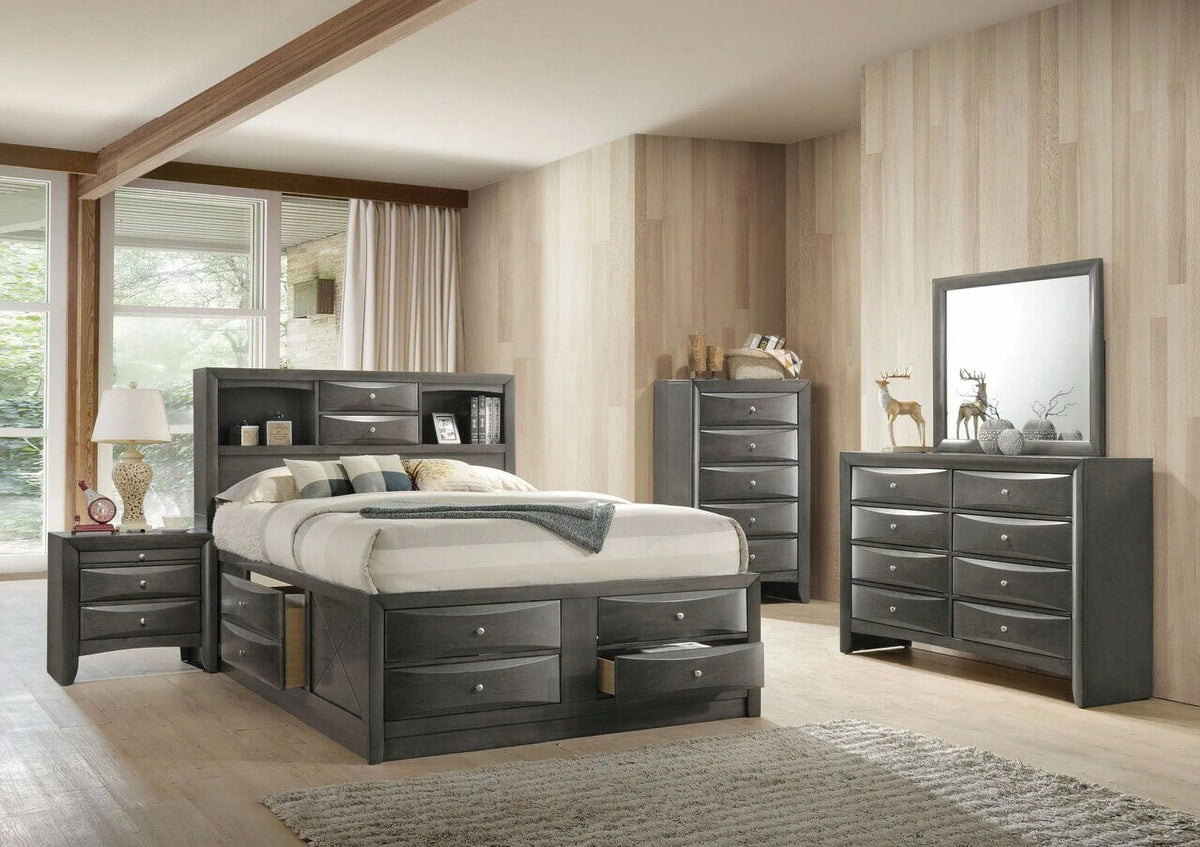 Queen Storage Bed W9951