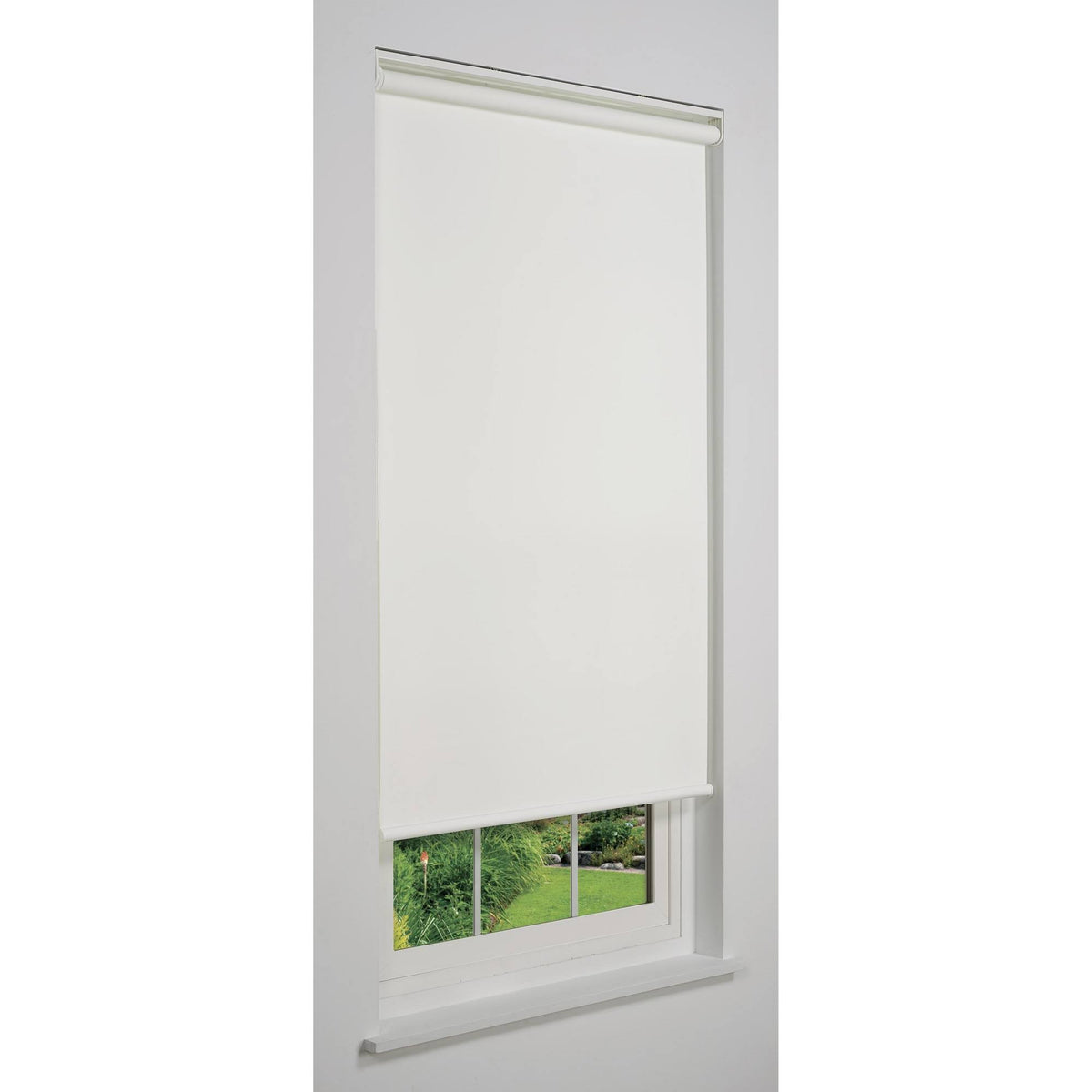 White 53 W x 78 H Cordless Light Filtering Roller Shade T812