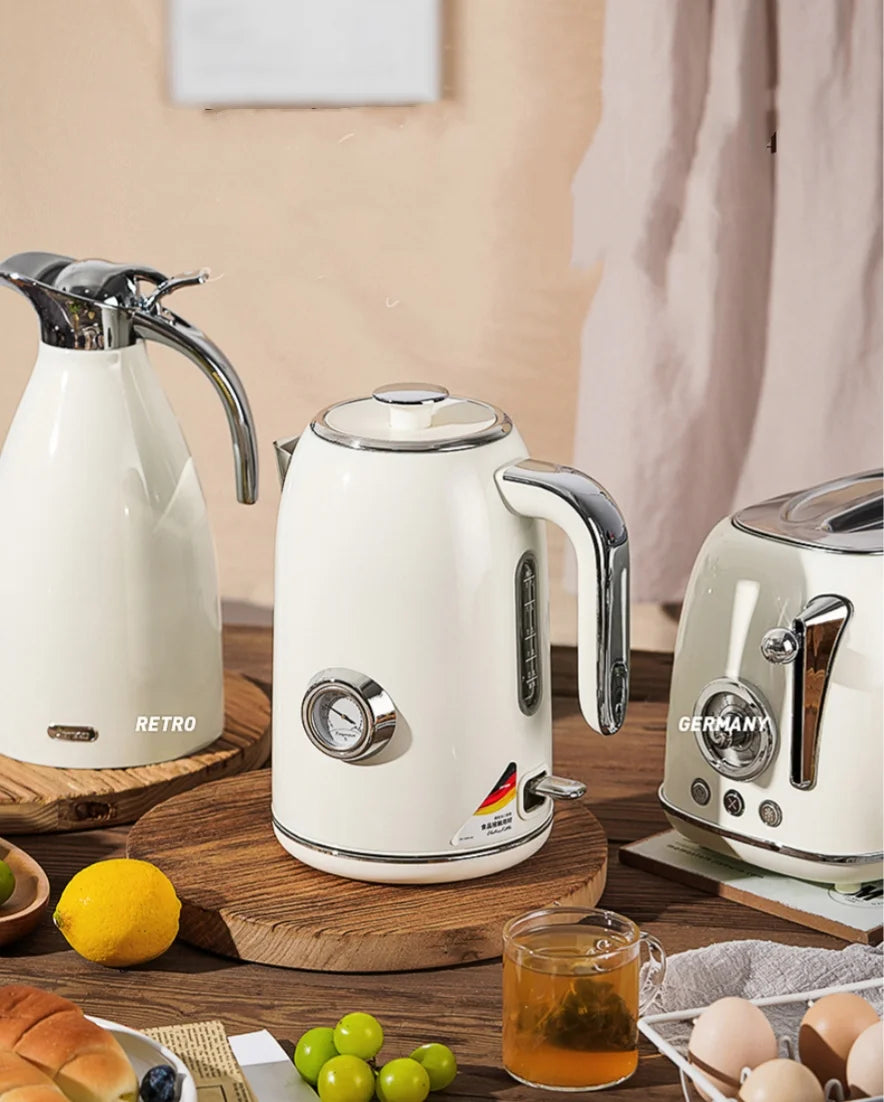 1.7L Stainless Steel Kettle with Temperature Gauge W63113