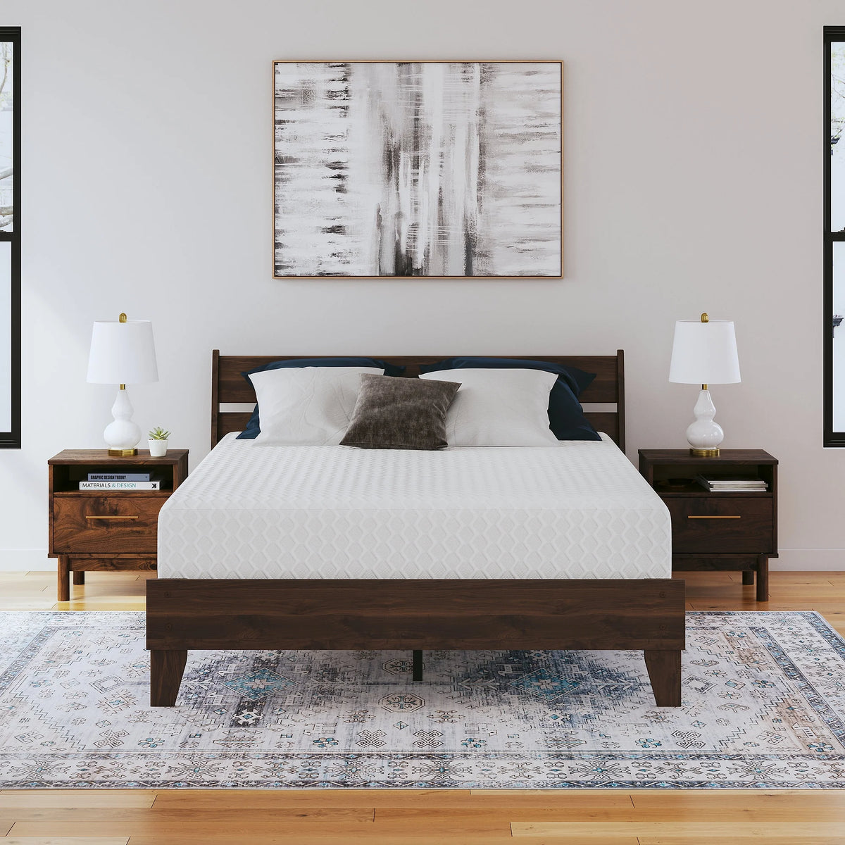 10 Inch Memory Foam Twin Mattress G709859
