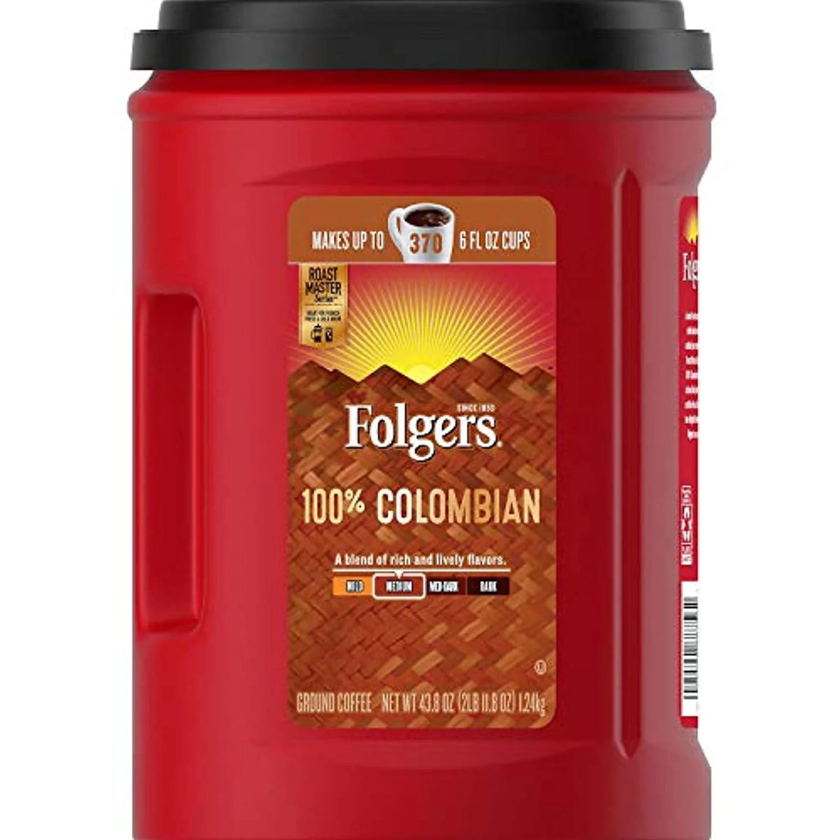 100% Colombian Ground Coffee, 35-Oz Can J186