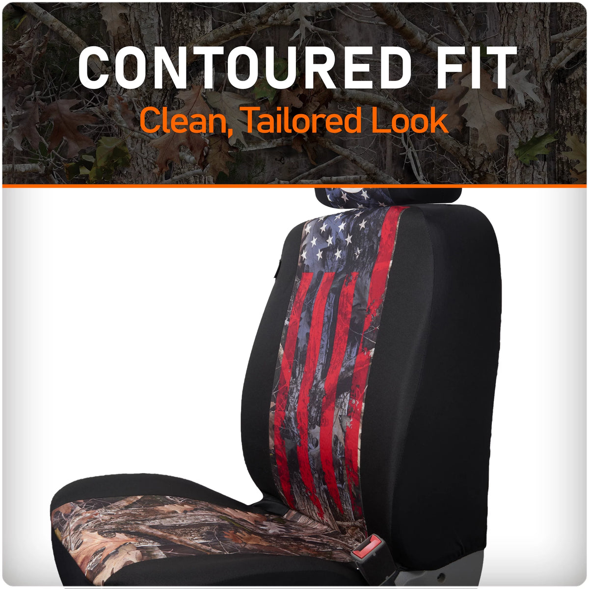 2-Piece Low Back Seat Covers K448