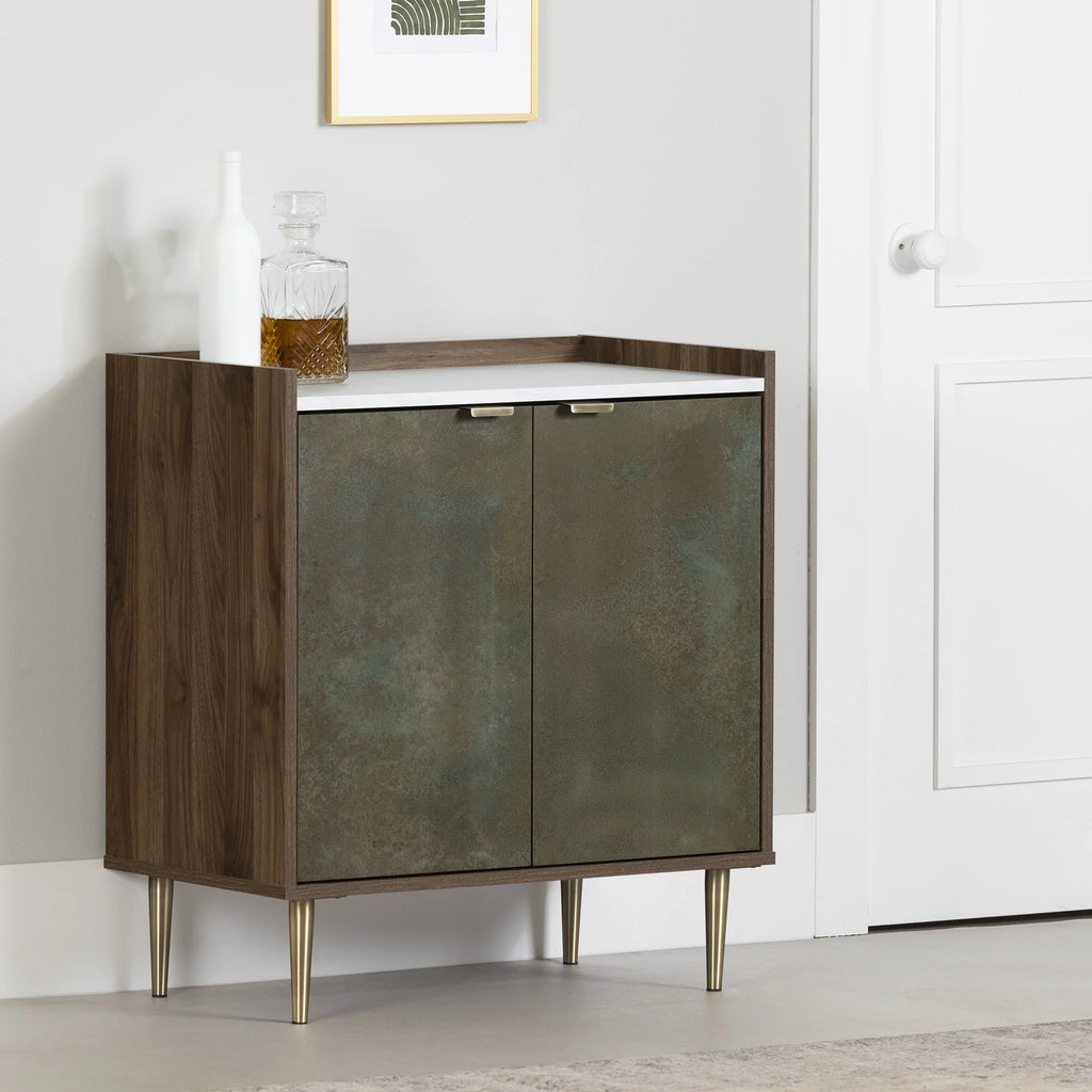 Mid-century Glam Cabinet F1856