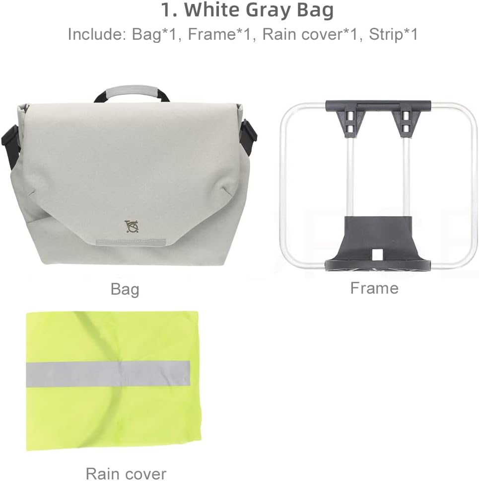 10.5L Water Resistant Laptop Shoulder Bag with Rain cover H98151
