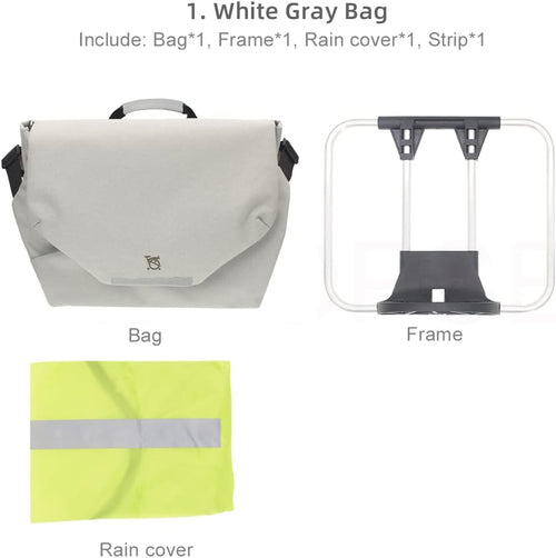 10.5L Water Resistant Laptop Shoulder Bag with Rain cover H98151