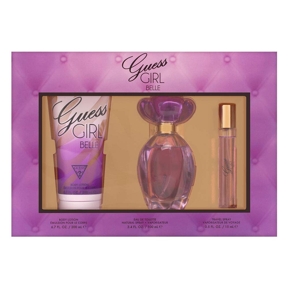 3 Pc EDT Spray EDP Travel Spray Body Lotion Gift Set Y5906
