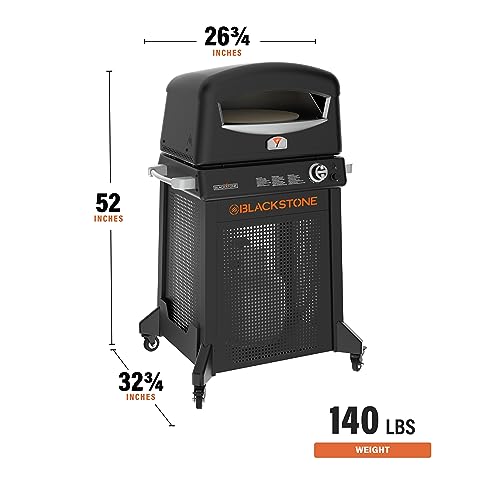 Black Pizza Oven G383