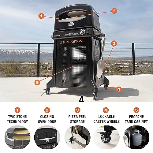 Black Pizza Oven G383