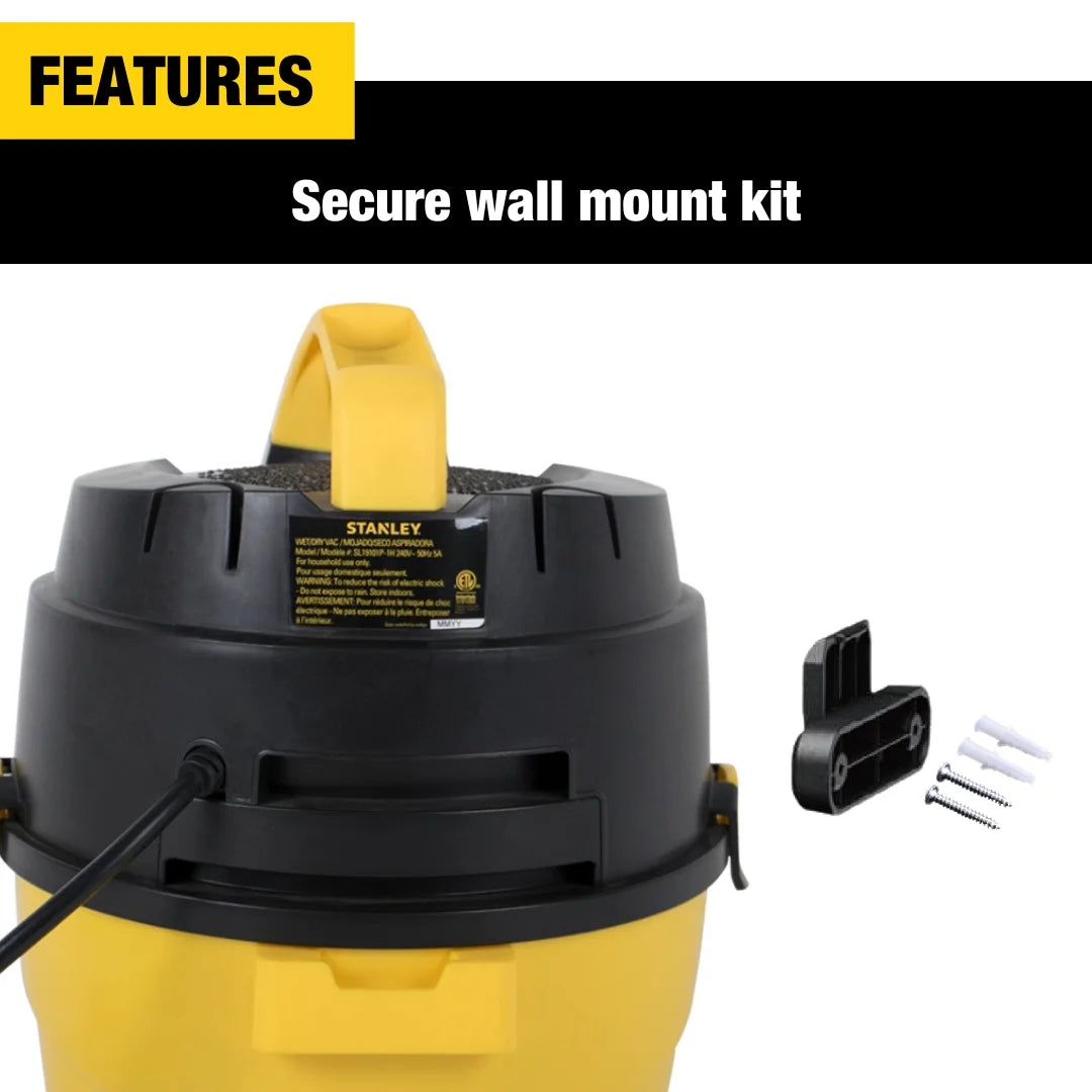 1.5 Peak HP 1 Gallon Portable Wet Dry Vac K546