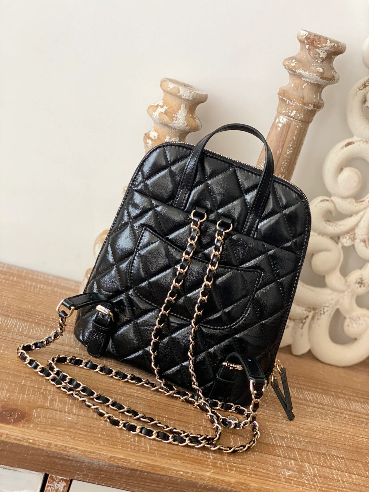 Black Backpack Q2083