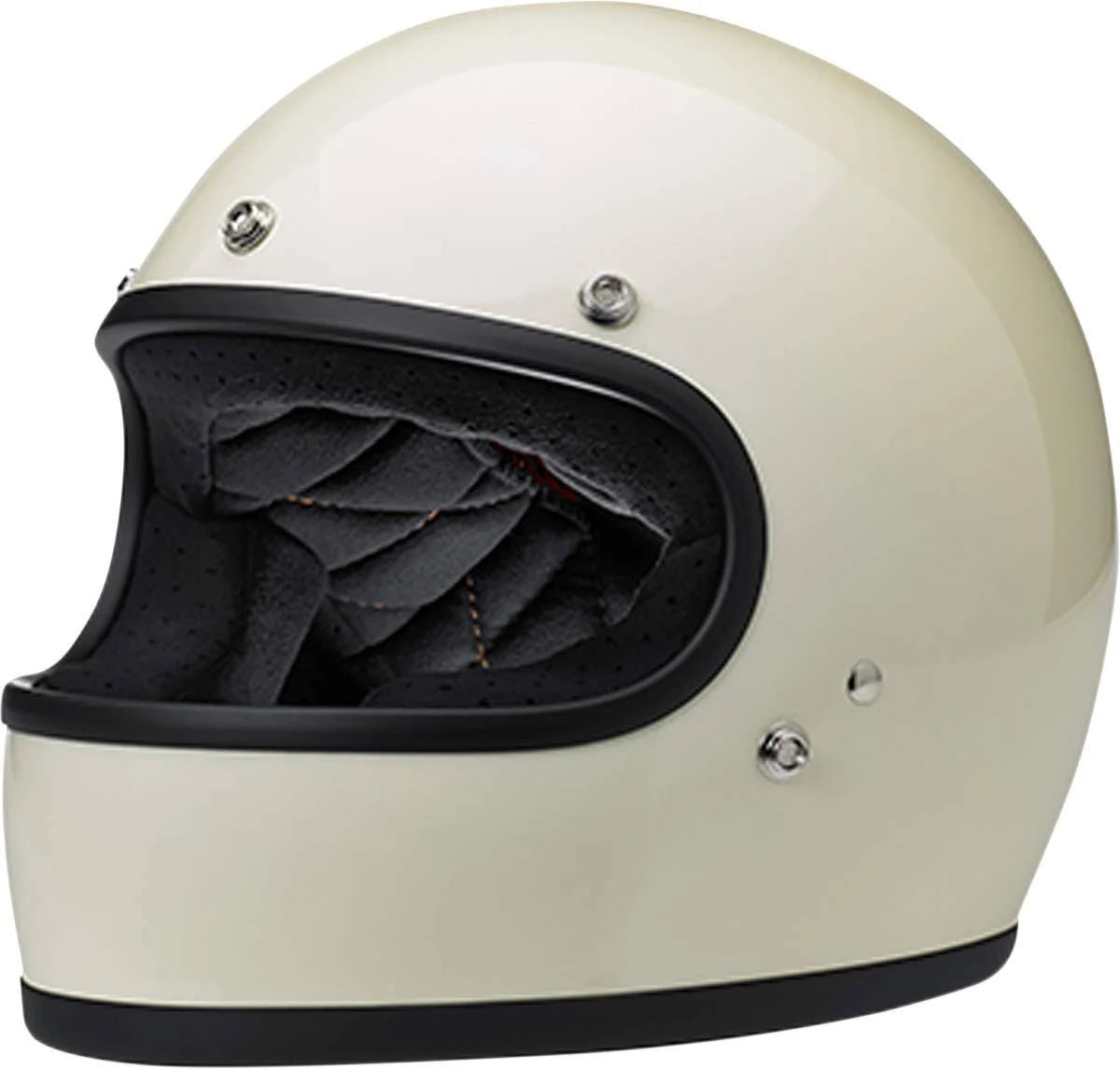 Vintage White ECE Helmet Q8487