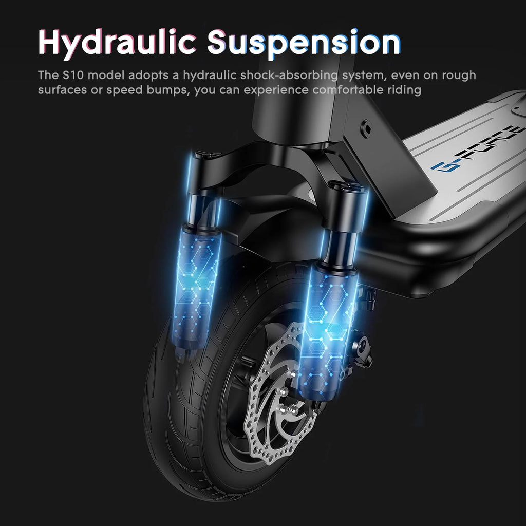 500W Foldable Electric Scooter with 10 Fat Tires W294745