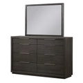 Basalt Grey Dresser & Mirror D31359