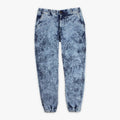 Acid Wash Stretch Denim Jogger D460719
