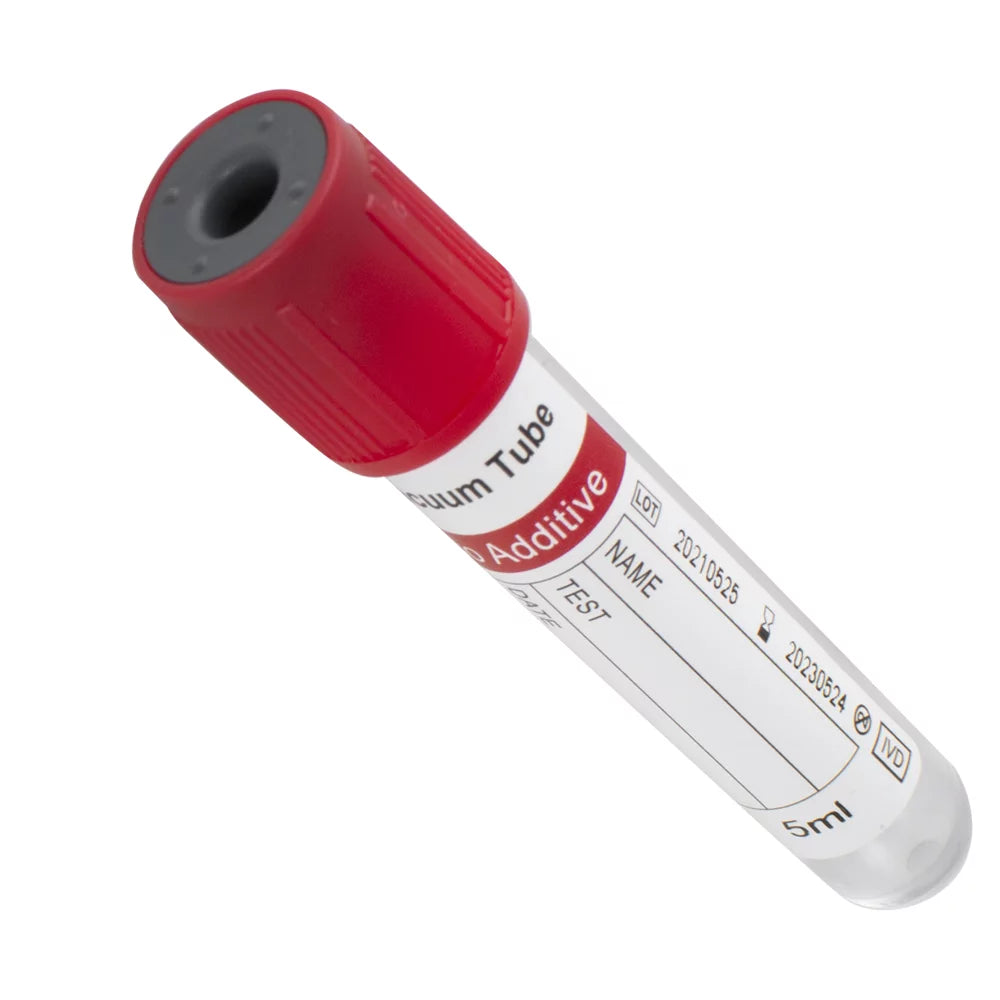 100PCS 500ML Sterile Glass Vacuum Blood Collection Tubes P350148