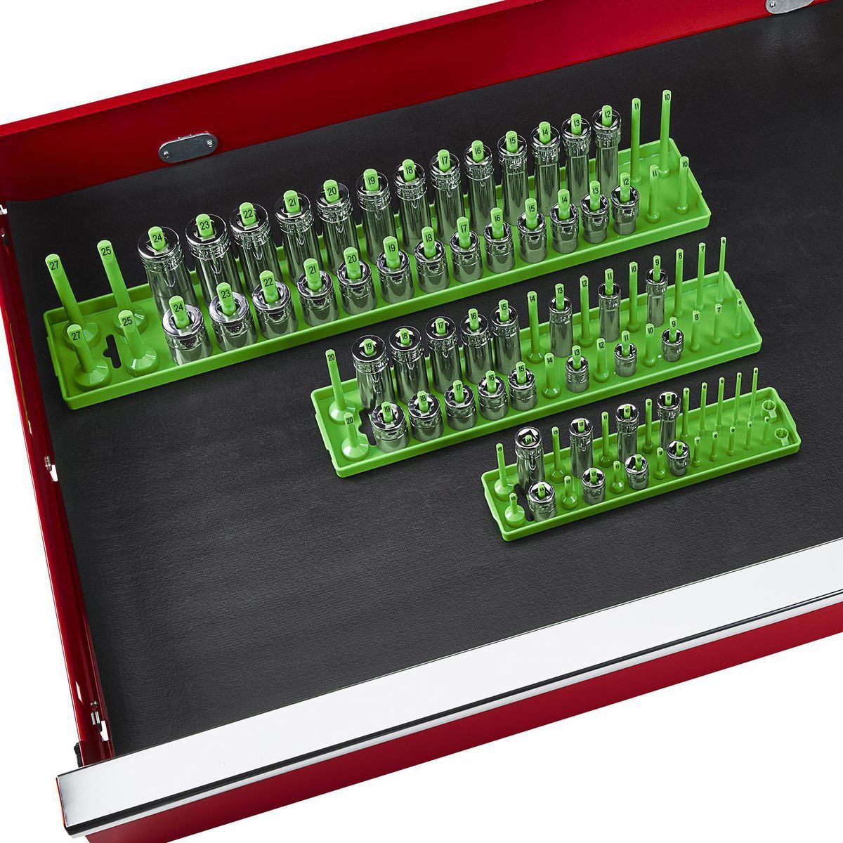 3 Piece Metric Socket Tray C3828