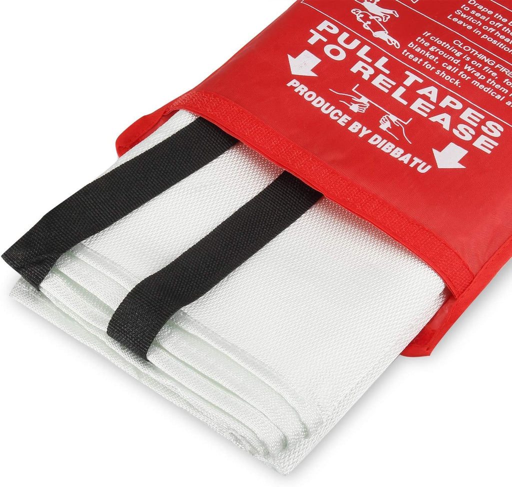 8 Pack Fire Retardant Safety Blanket H4184