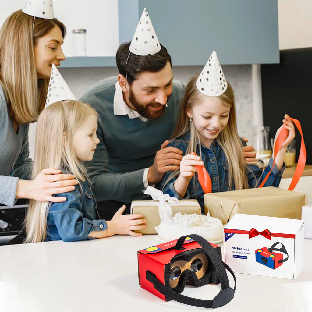 Cardboard VR Headset with 3D Optical Lenses U2213