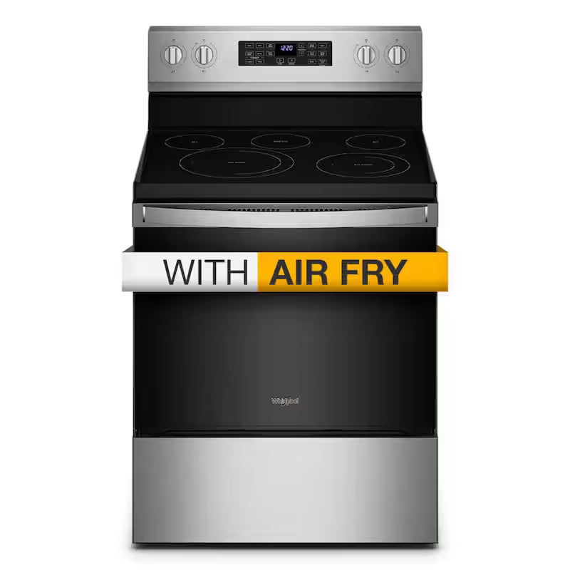 5.3 cu.ft. Electric Range with Air Fry in Stainless Steel S502