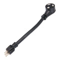 30 Amp Female to 15 Amp Male RV Power Adapter Q456