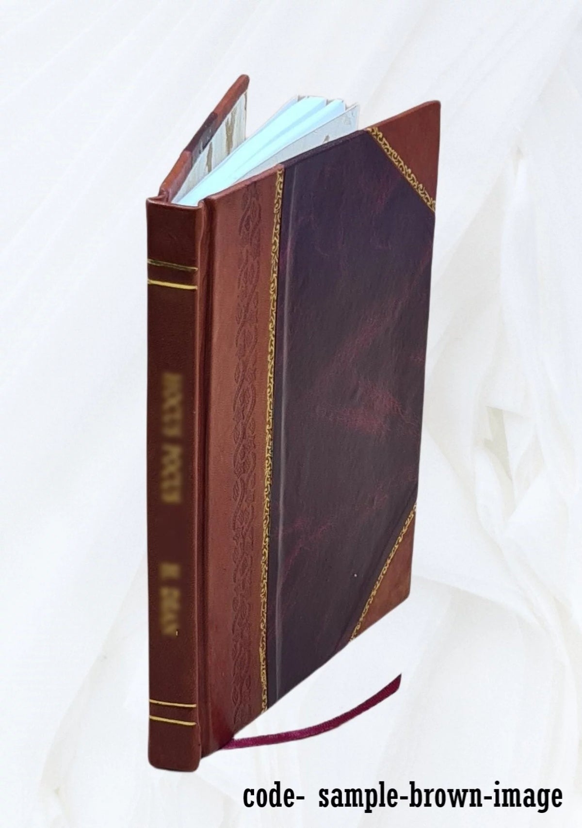Home Repair Book Leather Bound P581934