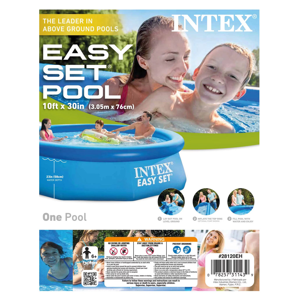 10' x 30 Inflatable Swimming Pool V60441