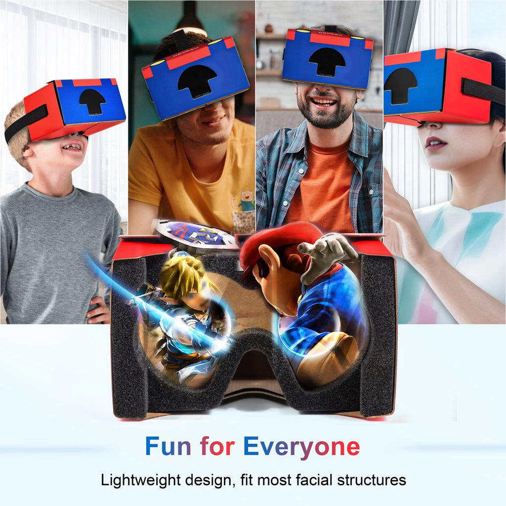 Cardboard VR Headset with 3D Optical Lenses U2213
